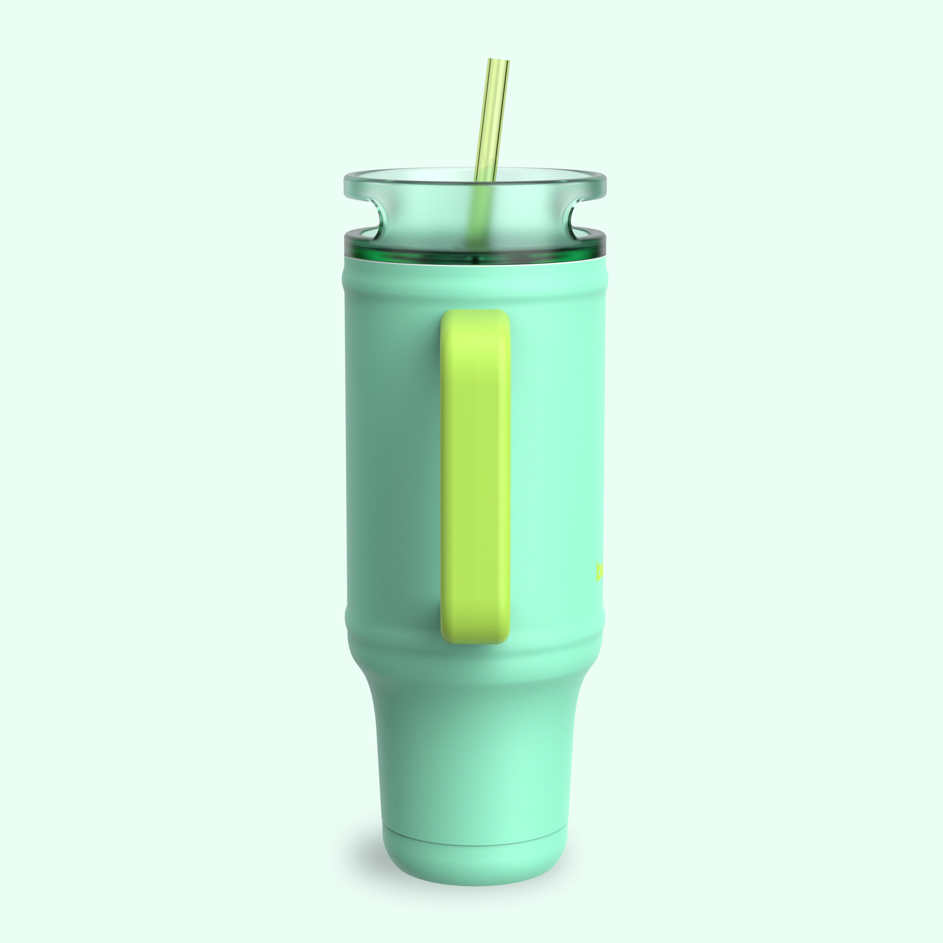Alternative view of 40 oz Insulated Tumbler - Tropical Eclipse